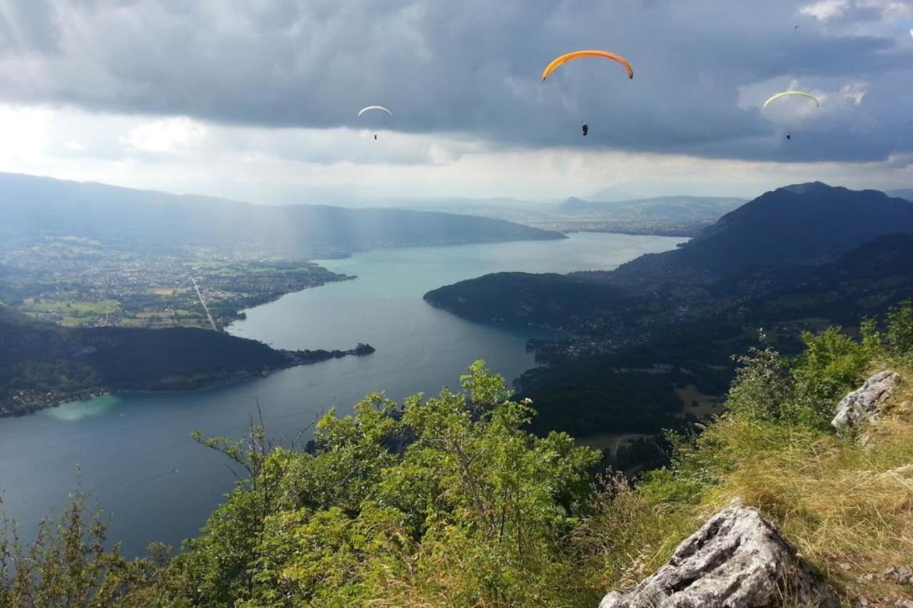 La Roseraie - Apartment 100M From Lake Annecy Eksteriør billede